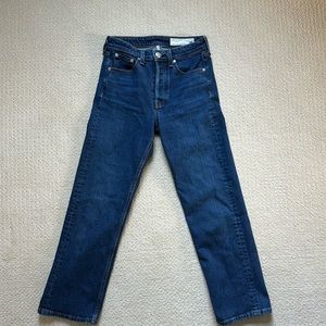 Rag & Bone Maya high rise ankle straight jeans size 26